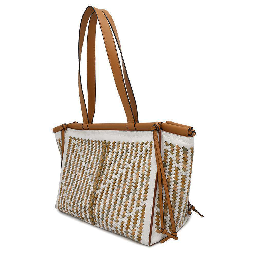 Loewe Coussin Leather Tote Bag